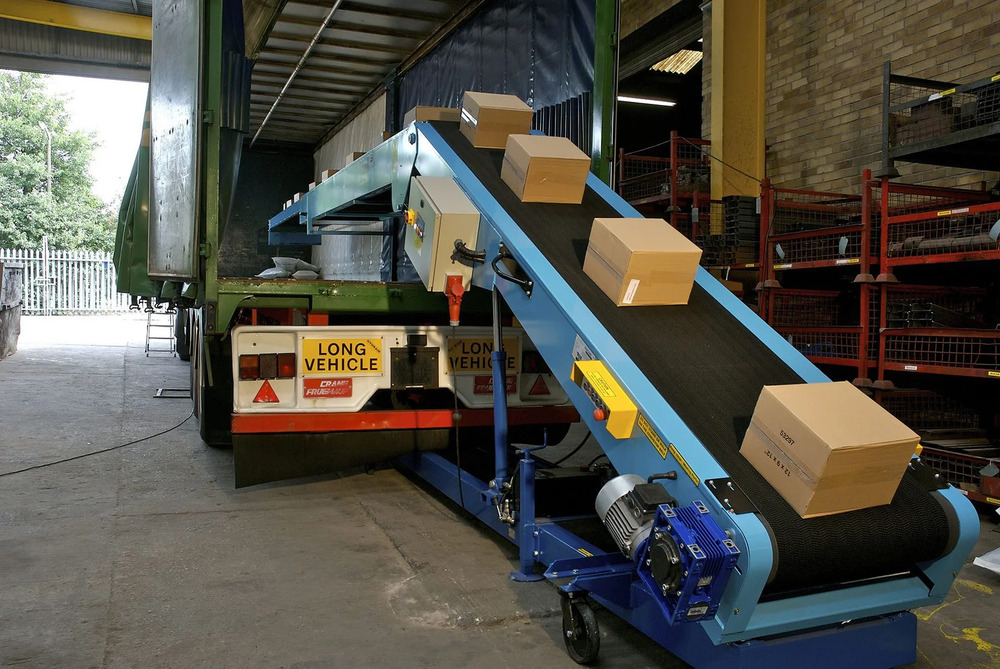 Belt And Lorry Loader Conveyor